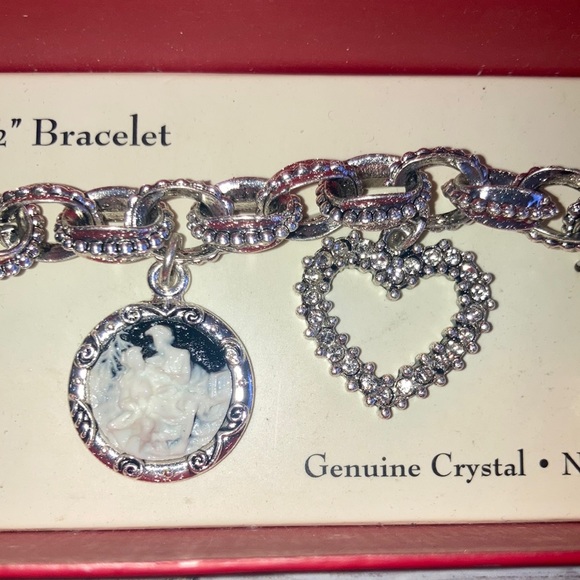 Vintage, Silver, Charm Bracelet - Picture 3 of 4